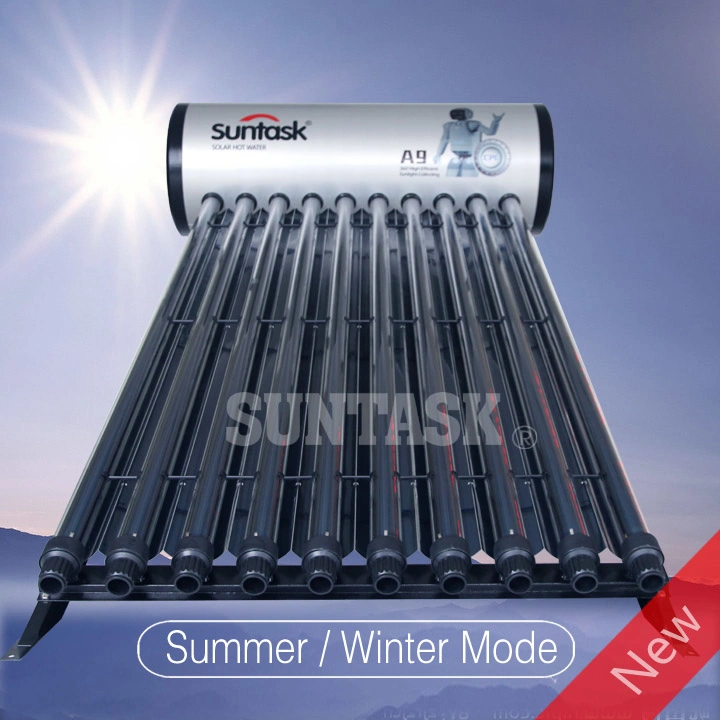 Solar Kemark Certified Heat Pipe Compact Pressurized Solar Water Heater