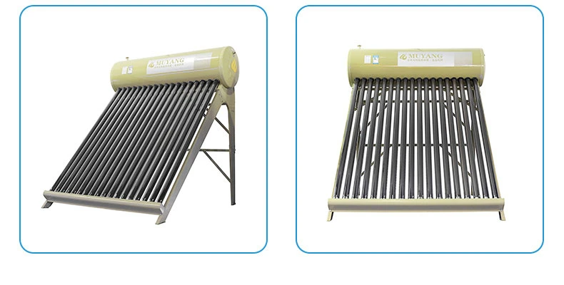 China Big Factory Roof Heaters Stainless Steel Compact Pressurized Non Pressure Heat Pipe Solar Energy Water Heater Solar Collector Vacuum Tubes