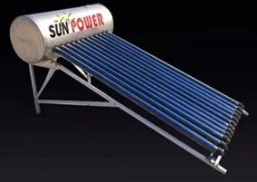 Fabbrica di scaldacqua solare pressurizzato con tubo di calore e tubo a vuoto